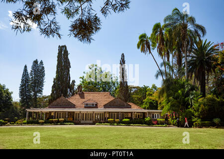 Der dänischen Autorin Karen Blixen der ehemaligen afrikanischen Home ausserhalb von Nairobi, Kenia, Afrika Stockfoto