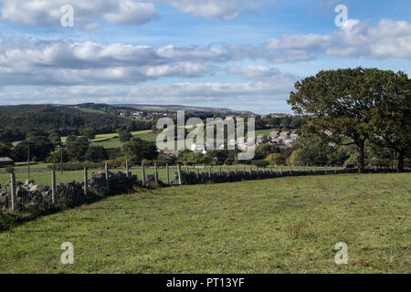 Aire Tal von rawdon gesehen, in der Nähe von Leeds Stockfoto