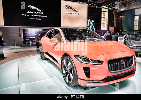 Paris, Frankreich. 2. Okt, 2018. Die 2018 Ausgabe des Mondial Paris Motor Show. Stockfoto