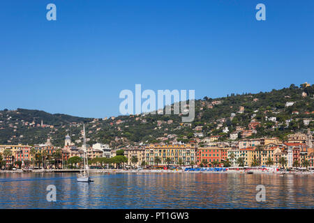 Italien, Ligurien, Riviera di Levante, Santa Margherita Ligure Stockfoto