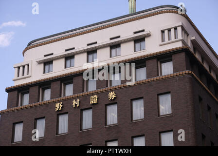 Tokyo, Tokio, Japan. 2. Okt, 2018. Nomura Securities Co Hauptsitz in Tokio, Japan. Credit: Ringo Chiu/ZUMA Draht/Alamy leben Nachrichten Stockfoto