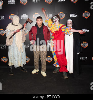 Crawley, West Sussex, UK. 5. Oktober 2018. Joey Essex besucht die von hocktober ' Drücken Sie die Taste Nacht am Tulleys Hof am 5. Oktober 2018 in Crawley, West Sussex Credit: Paul Licorish/Alamy leben Nachrichten Stockfoto