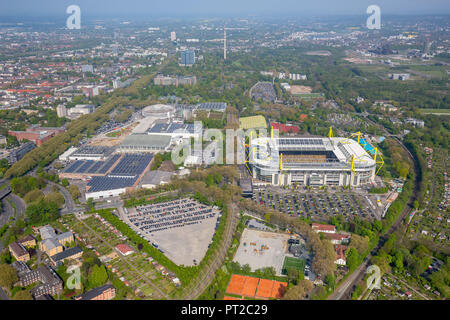 BVB gegen die TSG Hoffenheim, Signal Iduna Park BVB Stadion, Westfalenstadion, Bundesliga Stadion, Dortmund, Ruhrgebiet, Nordrhein-Westfalen, Deutschland, Europa Stockfoto