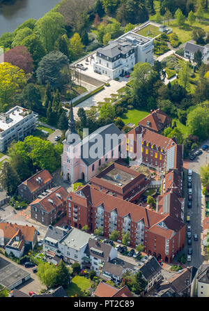 St. Peter's Kirche, Kettwig, Essen, Ruhrgebiet, Nordrhein-Westfalen, Deutschland, Europa Stockfoto