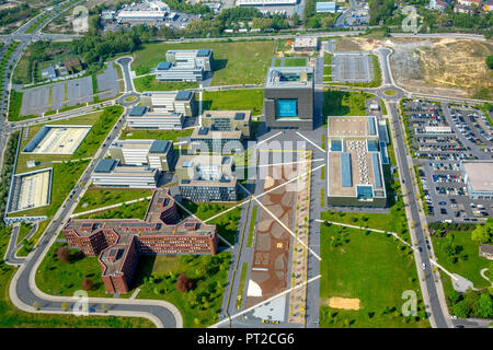 Thyssen Krupp Quartier, Thyssen Krupp AG, die ThyssenKrupp Industrial Solutions & Services GmbH, ThyssenKrupp Konzernzentrale in Essen, Essen, Ruhrgebiet, Nordrhein-Westfalen, Deutschland, Europa Stockfoto