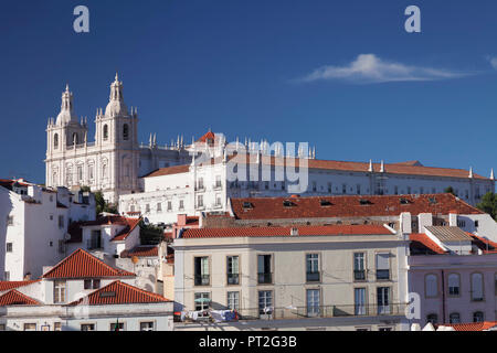 Sao Vicente de Fora Kloster, Alfama, Lissabon, Portugal Stockfoto