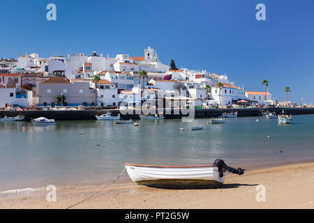 Fischerdorf Ferragudo, Portimao, Algarve, Portugal Stockfoto