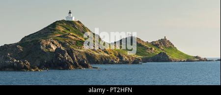 Iles Sanguinaires, Ajaccio, Korsika, Frankreich Stockfoto