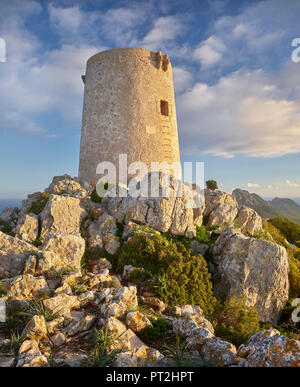 Talaia d'Albercutx, Halbinsel Formentor, Mallorca, Balearen, Spanien Stockfoto