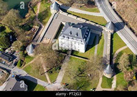 Schloss Hardenberg, Stadtteil Velbert-Neviges, Velbert, Ruhrgebiet, Nordrhein-Westfalen, Deutschland Stockfoto