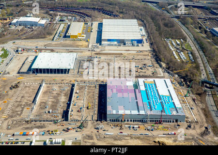 AMAZON Logistik Center Dortmund, neben Decathlon, Dortmund, Ruhrgebiet, Nordrhein-Westfalen, Deutschland Stockfoto