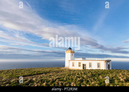 Großbritannien, Schottland, Caithness, Duncansby Head, Duncansby Head Lighthouse Stockfoto