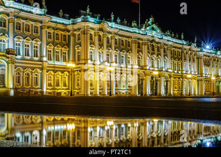 Die Staatliche Eremitage, St. Petersburg Stockfoto