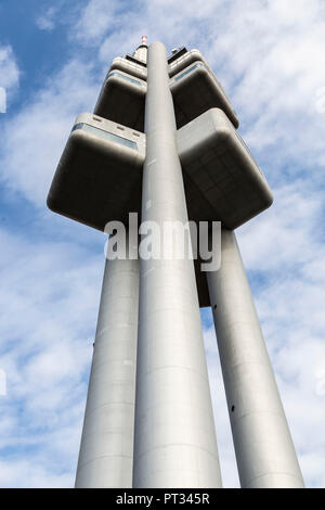 Europa, Tschechien, Prag, Žižkov Fernsehturm Stockfoto