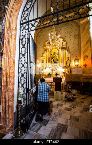 Europa, Polen, Kleinpolen, Wadowice - die Basilika von offertorium der Heiligen Maria Stockfoto