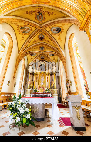 Europa, Polen, Kleinpolen, Wadowice - die Basilika von offertorium der Heiligen Maria Stockfoto