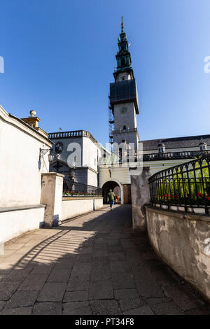 Europa, Polen, Woiwodschaft Tschenstochau - Kloster Jasna Gora Stockfoto