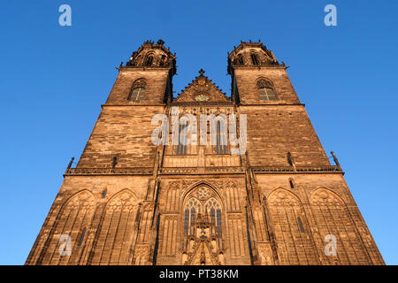 Magdeburger Dom St. Mauritius und Katharina, Magdeburg, Sachsen-Anhalt, Deutschland Stockfoto