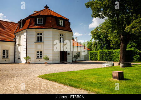 Europa, Polen, Woiwodschaft Lodz, Nieborow Schloss / Palac w Nieborowie Stockfoto