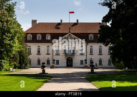 Europa, Polen, Woiwodschaft Lodz, Nieborow Schloss / Palac w Nieborowie Stockfoto