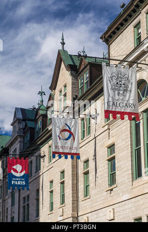 Kanada, Quebec, Quebec City, Hotel de Ville, Rathaus Stockfoto