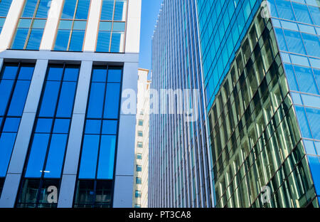 Gebäude Architektur auf der York Road. London, England Stockfoto