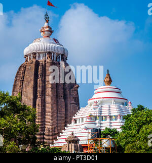 Jagannath Tempel in Puri, Odisha, Indien Stockfoto