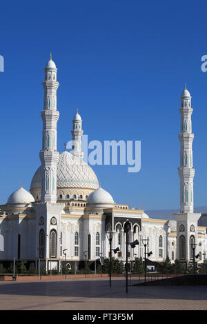 Kasachstan, Astana, Hazrat Sultan Moschee, aussen, Stockfoto