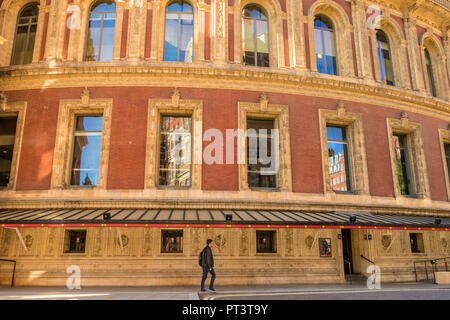 Eine typische Ansicht in Kensington in London. Stockfoto