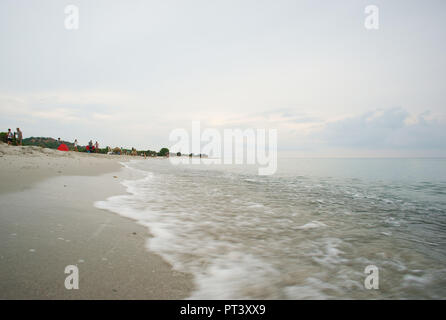 Bidderosa Strand und Naturpark, Orosei, Sardinien, Italien. Stockfoto