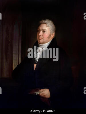 Samuel Taylor Coleridge (1772-1834) Porträt von Washington Allston, Öl auf canves, 1814. Stockfoto