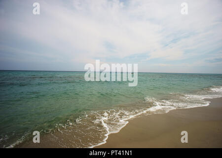 Berchida Strand, in der Nähe von bidderosa Strand und Naturpark, Orosei, Sardinien, Italien. Stockfoto