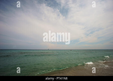 Berchida Strand, in der Nähe von bidderosa Strand und Naturpark, Orosei, Sardinien, Italien. Stockfoto