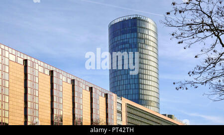 Hyatt Regency Hotel und Köln Triangle Tower, Köln, Nordrhein-Westfalen, Deutschland Stockfoto