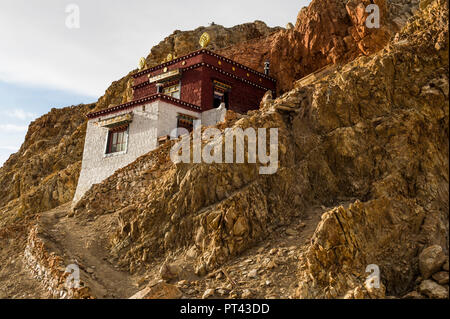 Tirtaphuri Kloster in Tibet, Stockfoto