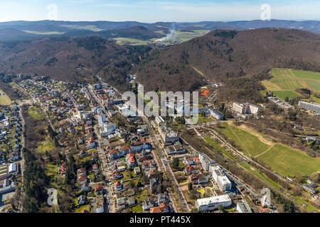 Asklepios Fachklinik Fürstenhof in Bad Wildungen, Wellness Center und historische Spa im Landkreis Waldeck-Frankenberg, Nordhessen, Hessen, Deutschland Stockfoto
