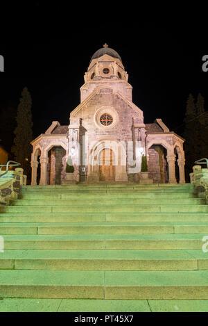 Kirche von Saint Charles, San Pellegrino Terme, Val Brembana, Provinz Bergamo, Bergamasker Alpen, Alpen, Italien Stockfoto