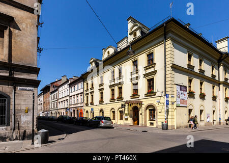 Europa, Polen, Kleinpolen, Krakau, Stadtteil Kazimierz Stockfoto