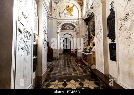 Europa, Polen, Kleinpolen, Krakau, Kirche von St. Anne Stockfoto