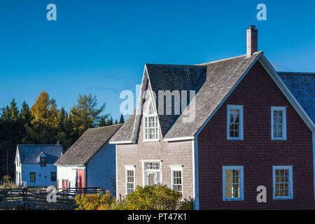 Kanada, Quebec, Gaspe Halbinsel, New Richmond, Duthie, ehemaligen aus dem 18. Jahrhundert Scottish-English Siedlung, Haus Stockfoto