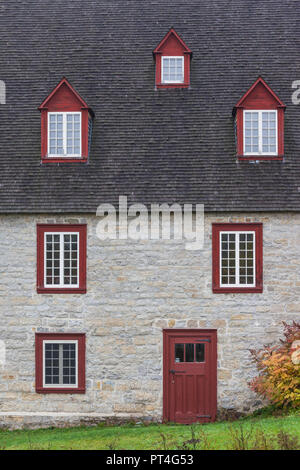 Kanada, Quebec, Capitale-Nationale Region, Deschambault, Moulin de la Chevrotiere, 16. Jahrhundert Stockfoto