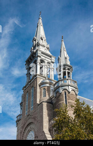 Kanada, Quebec, die Laurentides, Hieronymus, der Heilige Hieronymus Kathedrale, außen Stockfoto