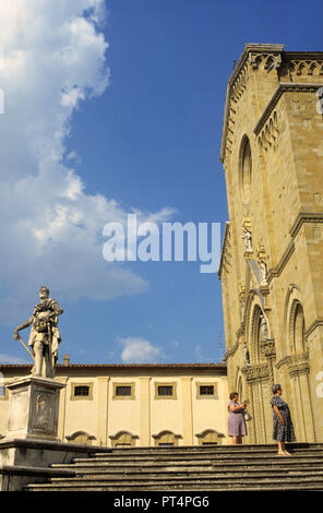 Dom, Arezzo, Toskana, Italien Stockfoto