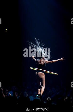 Grace Jones in der Nacht der Proms Konzert in Antwerpen (Belgien, 28/10/2010) Stockfoto