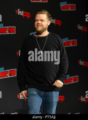 New York, NY - Oktober 6, 2018: Elden Henson nimmt die Marvel DAREDEVIL Panel während der New York Comic Con bei Hulu Theater im Madison Square Garden Credit: Lev radin/Alamy leben Nachrichten Stockfoto