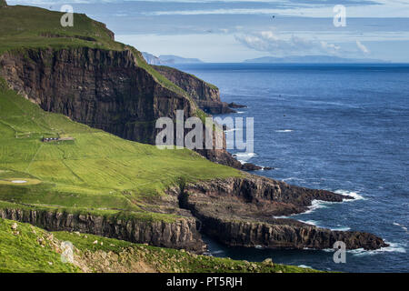 Mykines, Färöer, Dänemark Stockfoto
