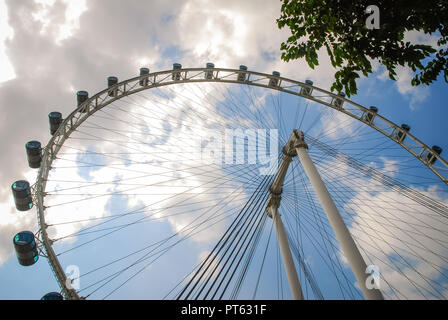 Singapore Flyer Stockfoto