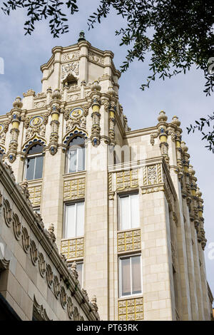 St. Saint Petersburg Florida, Central Avenue, Snell Arcade Rutland Building 1926, Architektur, FL180731145 Stockfoto