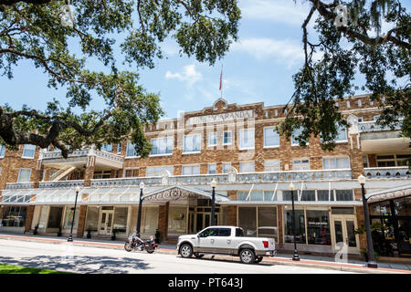 Avon Park Florida, Hauptstraße, Jacaranda, Hotel, historisch, Vordereingang, FL180731231 Stockfoto