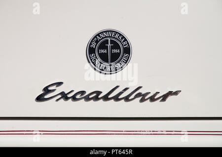 Excalibur-Classic Collectible Luxus Automobile Stockfoto